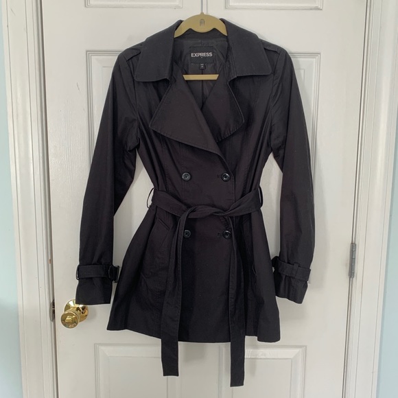 Express Jackets & Blazers - Express Classic Double Breasted Trench Coat - S